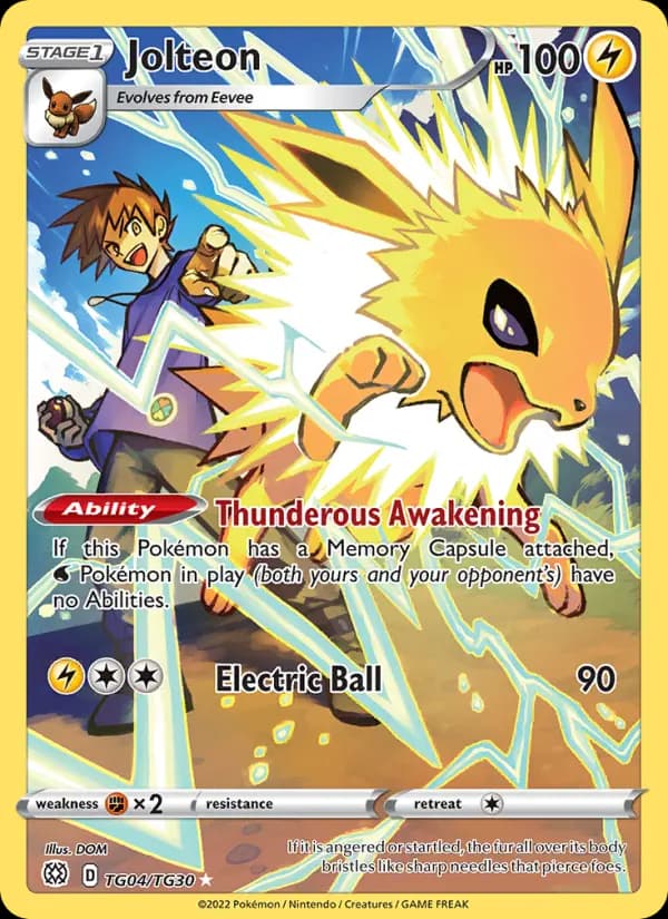 Jolteon — Brilliant Stars, Rare