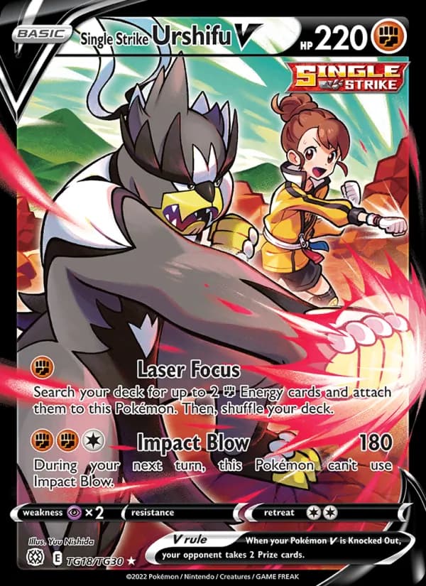 Single Strike Urshifu V — Brilliant Stars, Ultra Rare