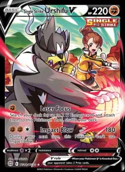 Single Strike Urshifu V — Brilliant Stars — Ultra Rare