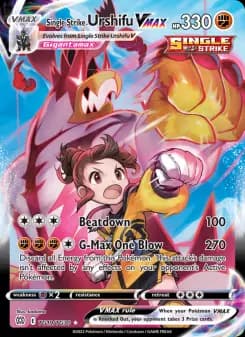 Single Strike Urshifu VMAX — Brilliant Stars — Ultra Rare