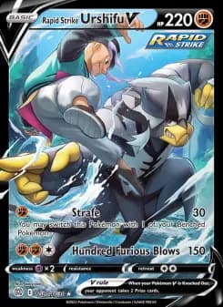 Rapid Strike Urshifu V — Brilliant Stars — Ultra Rare