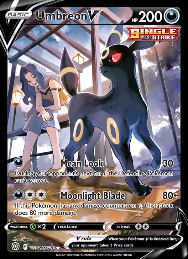Umbreon V — Brilliant Stars, Ultra Rare