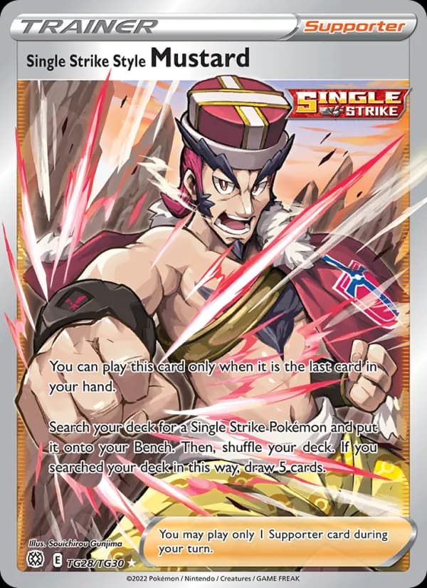 Single Strike Style Mustard — Brilliant Stars, Ultra Rare