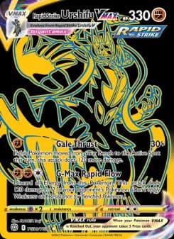 Rapid Strike Urshifu VMAX — Brilliant Stars — Secret Rare