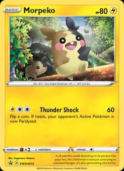 Morpeko — SWSH Black Star Promos — None