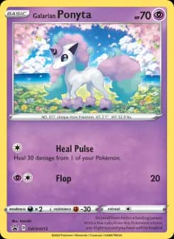 Galarian Ponyta — SWSH Black Star Promos — None