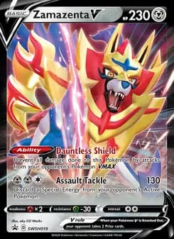 Zamazenta V — SWSH Black Star Promos — None