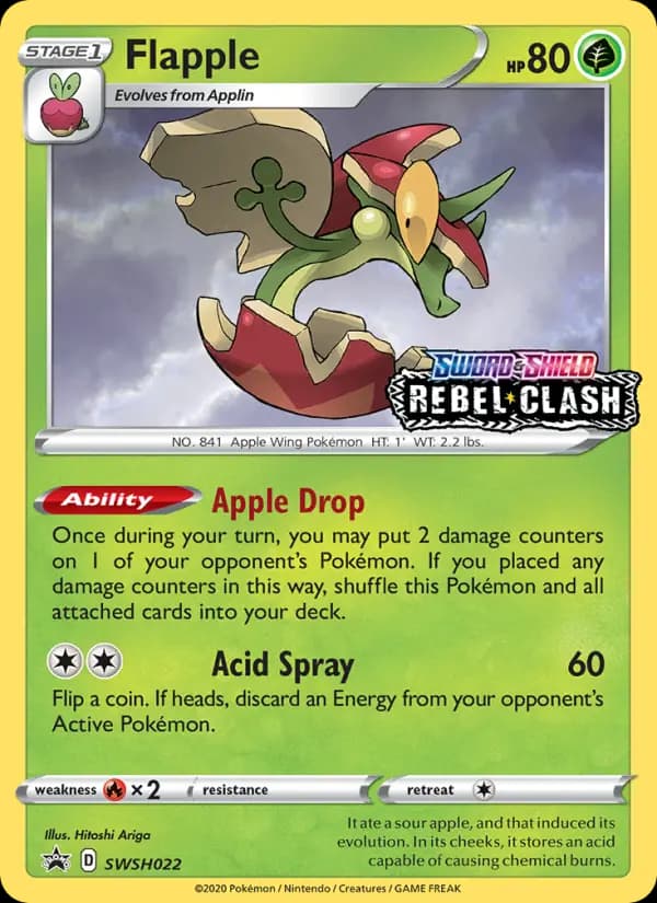 Flapple — SWSH Black Star Promos, None