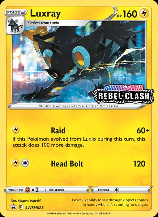 Luxray — SWSH Black Star Promos, None