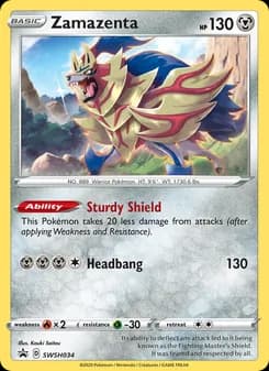 Zamazenta — SWSH Black Star Promos — None