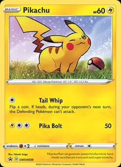 Pikachu — SWSH Black Star Promos — None
