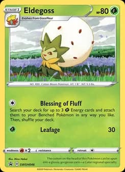 Eldegoss — SWSH Black Star Promos — None