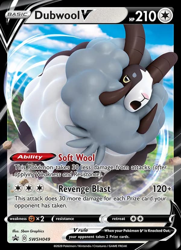 Dubwool V — SWSH Black Star Promos, None