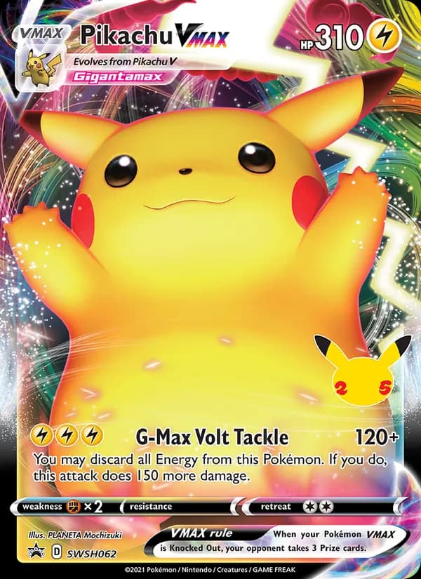 Pikachu VMAX — SWSH Black Star Promos, None