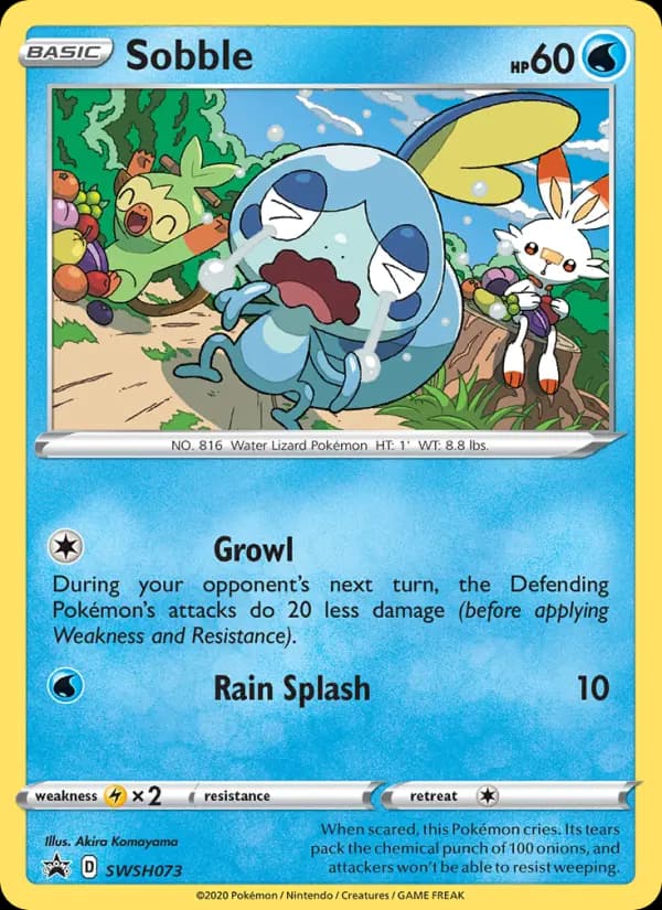 Sobble — SWSH Black Star Promos, None