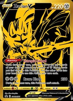 Zacian V — SWSH Black Star Promos — None