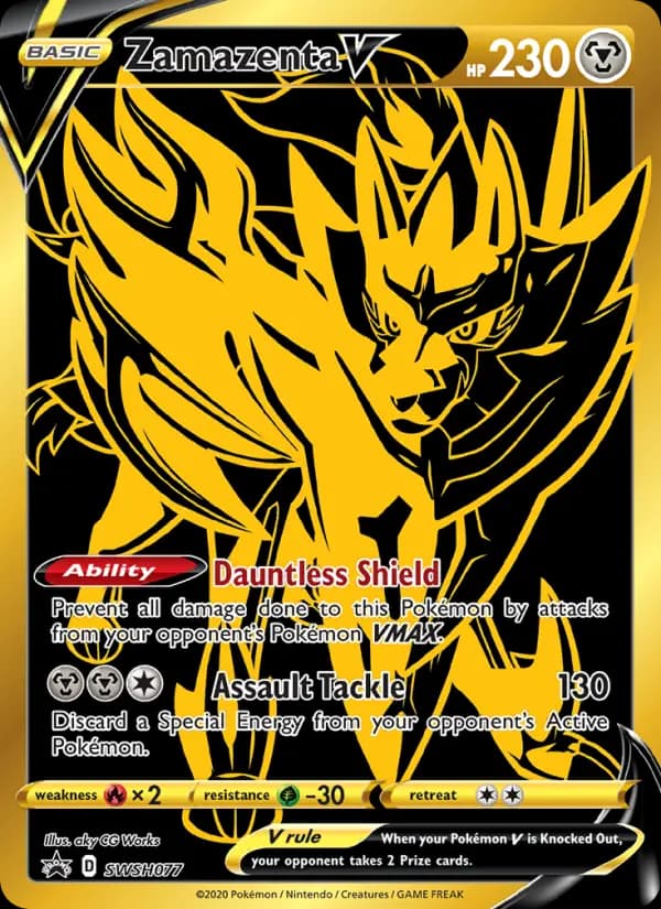 Zamazenta V — SWSH Black Star Promos, None