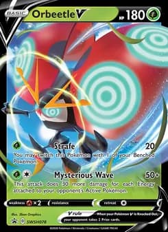 Orbeetle V — SWSH Black Star Promos — None