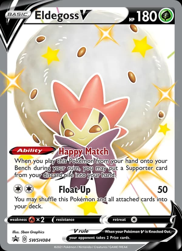 Eldegoss V — SWSH Black Star Promos, None