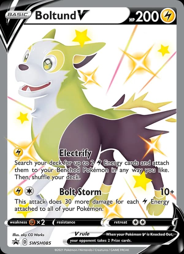 Boltund V — SWSH Black Star Promos, None