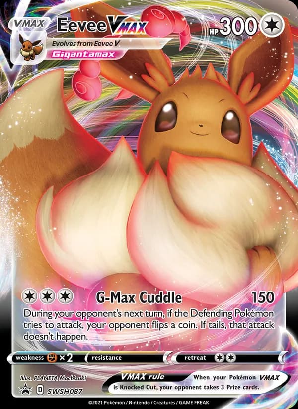 Eevee VMAX — SWSH Black Star Promos, None