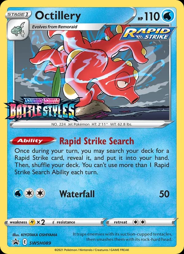 Octillery — SWSH Black Star Promos, None