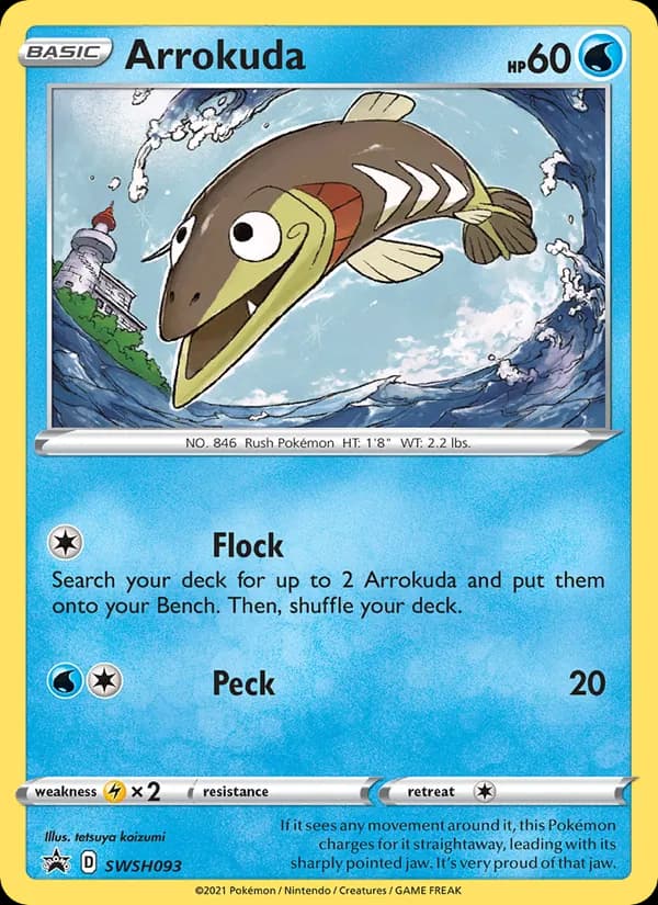Arrokuda — SWSH Black Star Promos, None