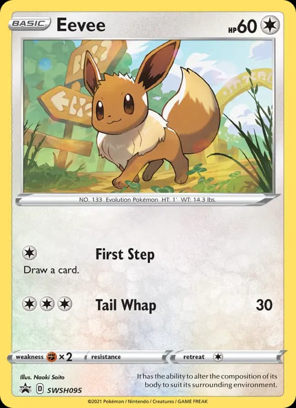 Eevee — SWSH Black Star Promos, None