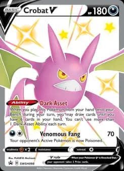 Crobat V — SWSH Black Star Promos — None