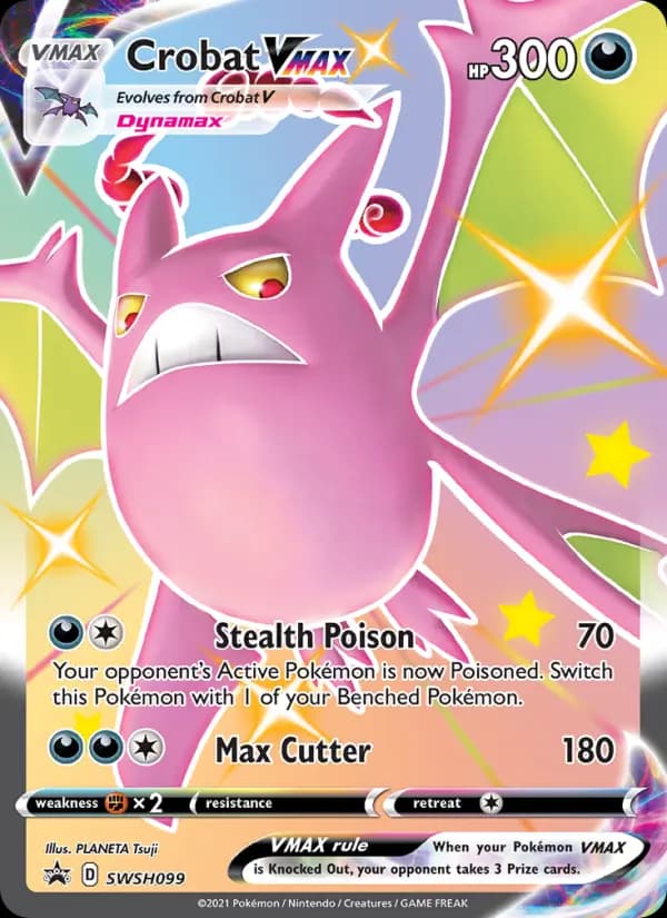 Crobat VMAX — SWSH Black Star Promos, None