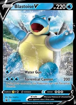 Blastoise V — SWSH Black Star Promos — None