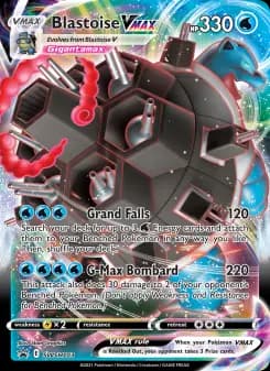 Blastoise VMAX — SWSH Black Star Promos — None