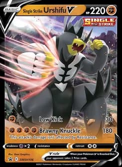 Single Strike Urshifu V — SWSH Black Star Promos — None