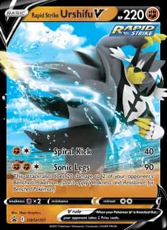 Rapid Strike Urshifu V — SWSH Black Star Promos — None