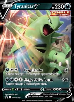 Tyranitar V — SWSH Black Star Promos — None