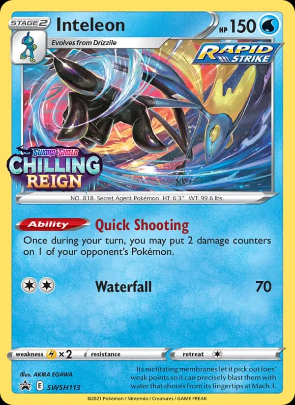 Inteleon — SWSH Black Star Promos, None