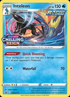 Inteleon — SWSH Black Star Promos — None