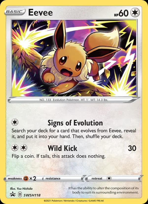 Eevee — SWSH Black Star Promos, None