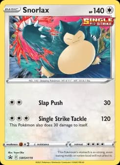 Snorlax — SWSH Black Star Promos — None