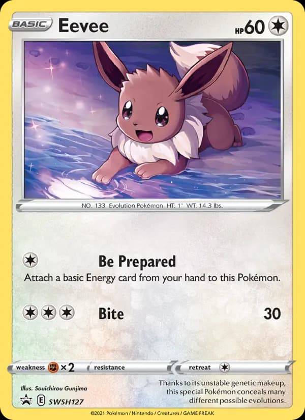 Eevee — SWSH Black Star Promos, None