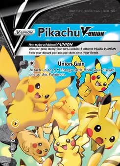Pikachu V-UNION — SWSH Black Star Promos — None