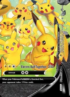 Pikachu V-UNION — SWSH Black Star Promos — None