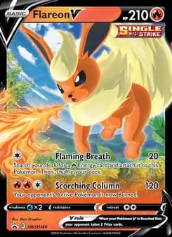 Flareon V — SWSH Black Star Promos — None