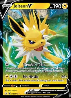 Jolteon V — SWSH Black Star Promos — None