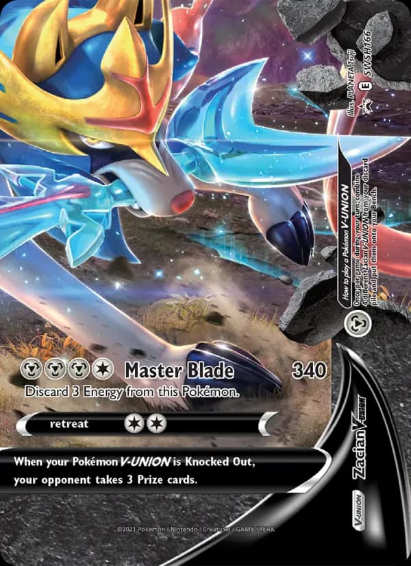 Zacian V-UNION — SWSH Black Star Promos, None