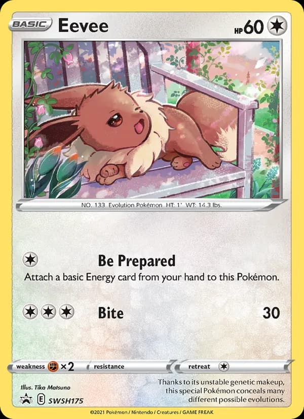 Eevee — SWSH Black Star Promos, None