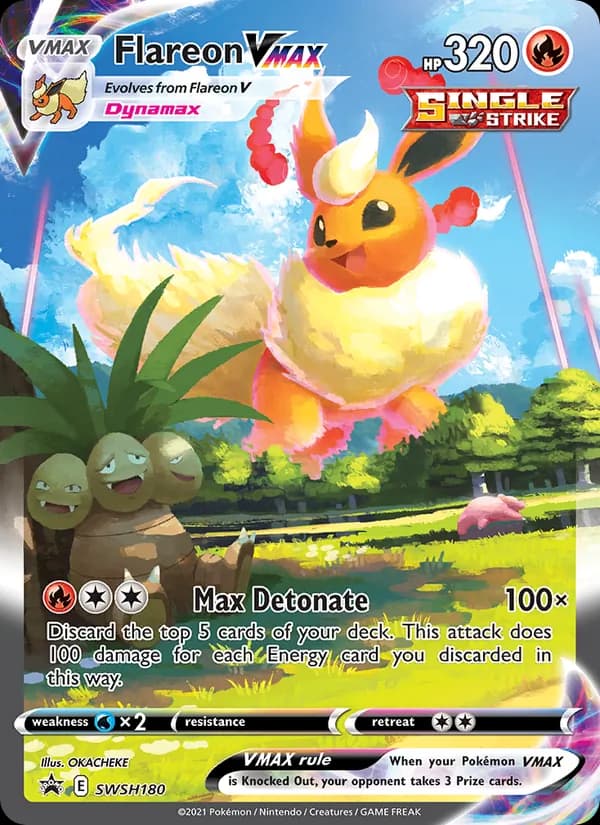 Flareon VMAX — SWSH Black Star Promos, None