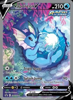 Vaporeon V — SWSH Black Star Promos — None