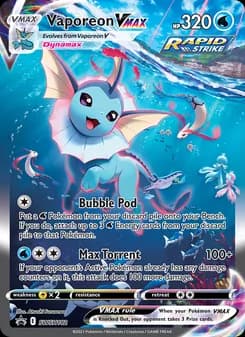Vaporeon VMAX — SWSH Black Star Promos — None