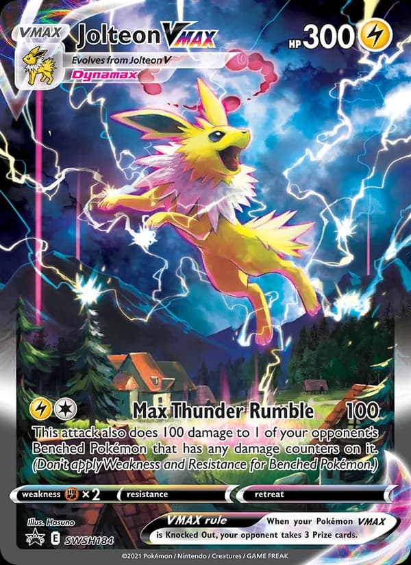Jolteon VMAX — SWSH Black Star Promos, None
